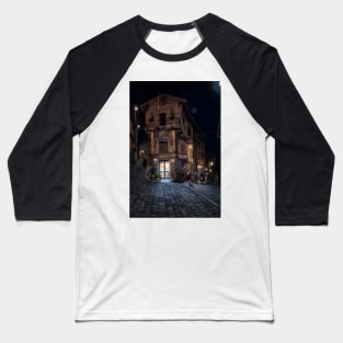 Alleys of Assisi, Umbria Baseball T-Shirt